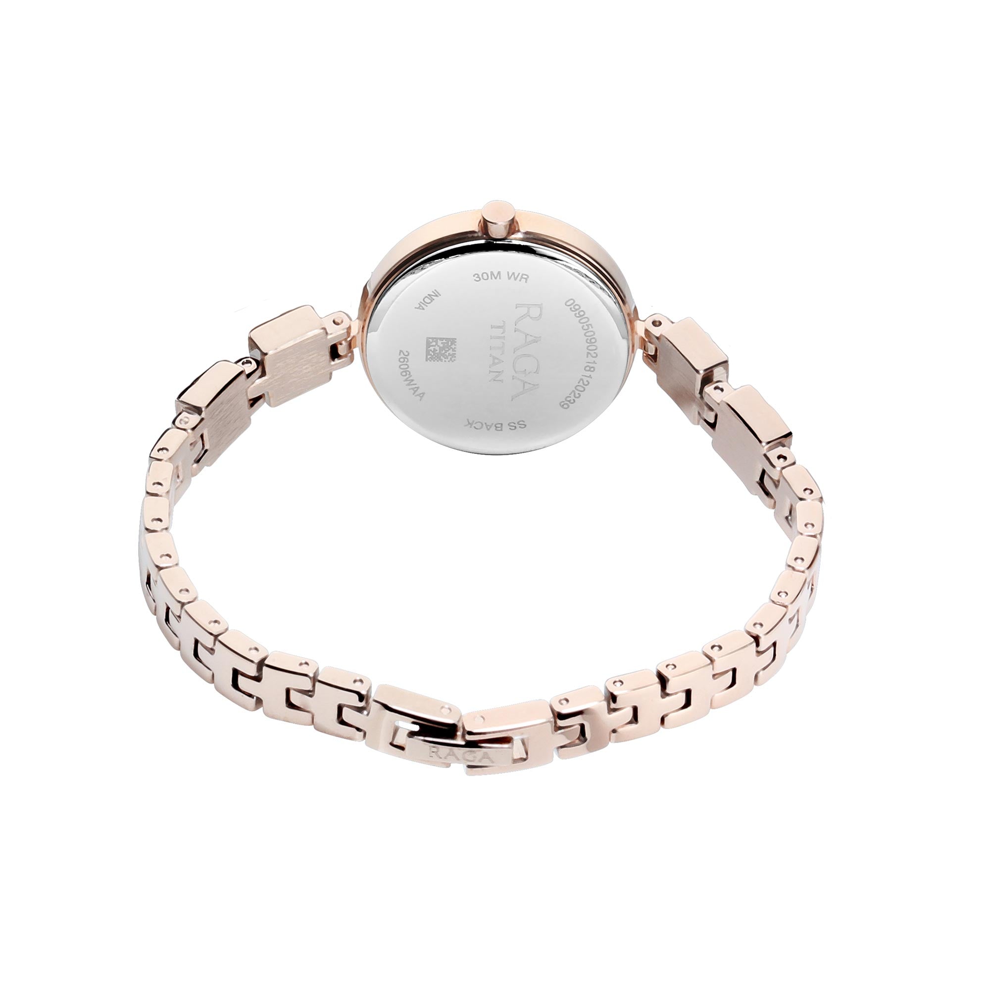 Titan Raga Viva Rose Gold Dial Analog Metal Strap watch for Women Titan Watches Singapore