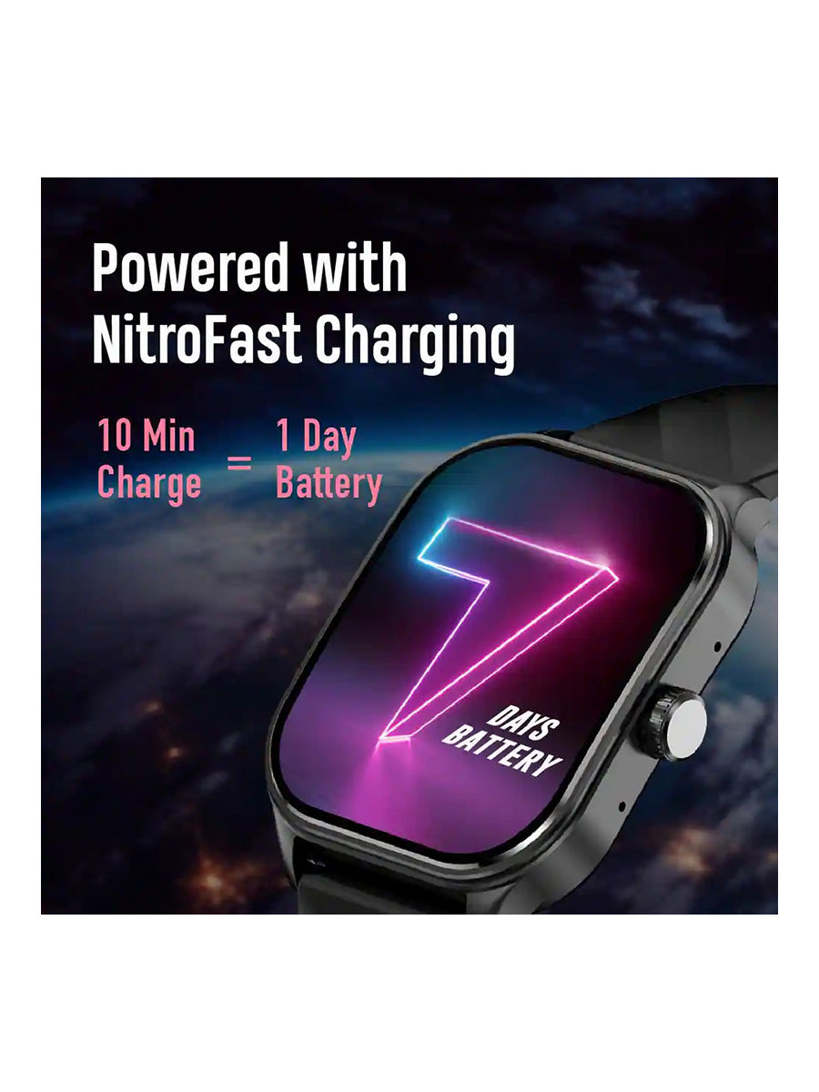 Fastrack Reflex Power 1.96 Super AMOLED Arched Display SingleSync BT Titan Watches Singapore