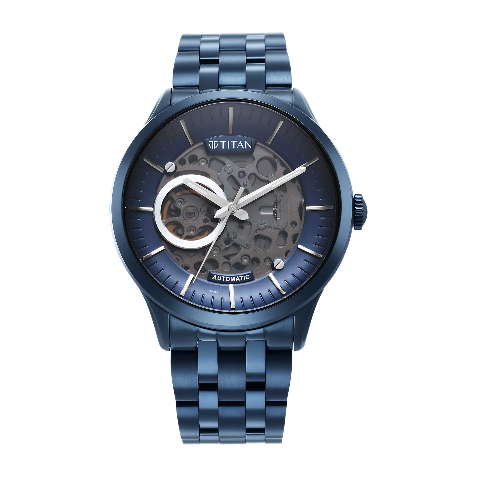 Men's watch blue sale